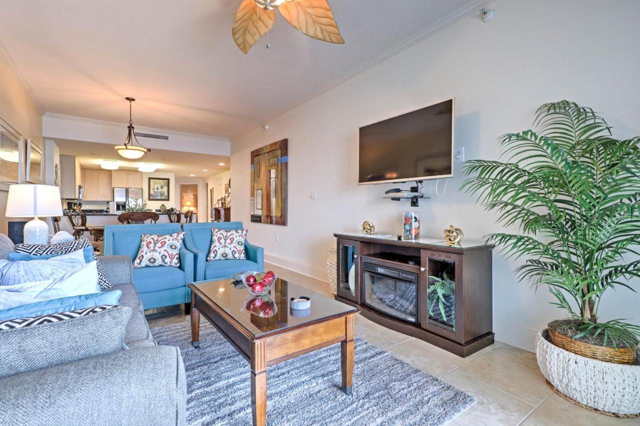 Lavish Beachfront Biloxi Condo With Pvt Patio And Pool! Esterno foto